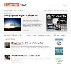 Tubefilter Gets a New Look