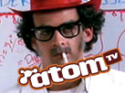 AtomTV logo - Fender Bender Strausen