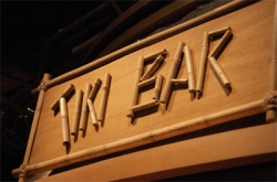 Tiki Bar TV sign