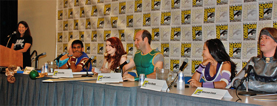 The Cast of The Guild at Comic-Con 2009