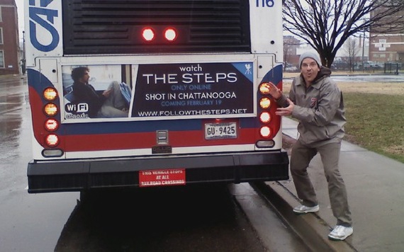The Steps - bus ad