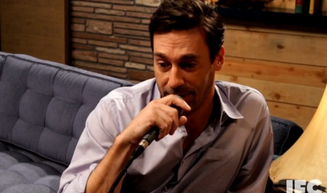 Jon Hamm Freestyles for IFC Web Series with Reggie Watts