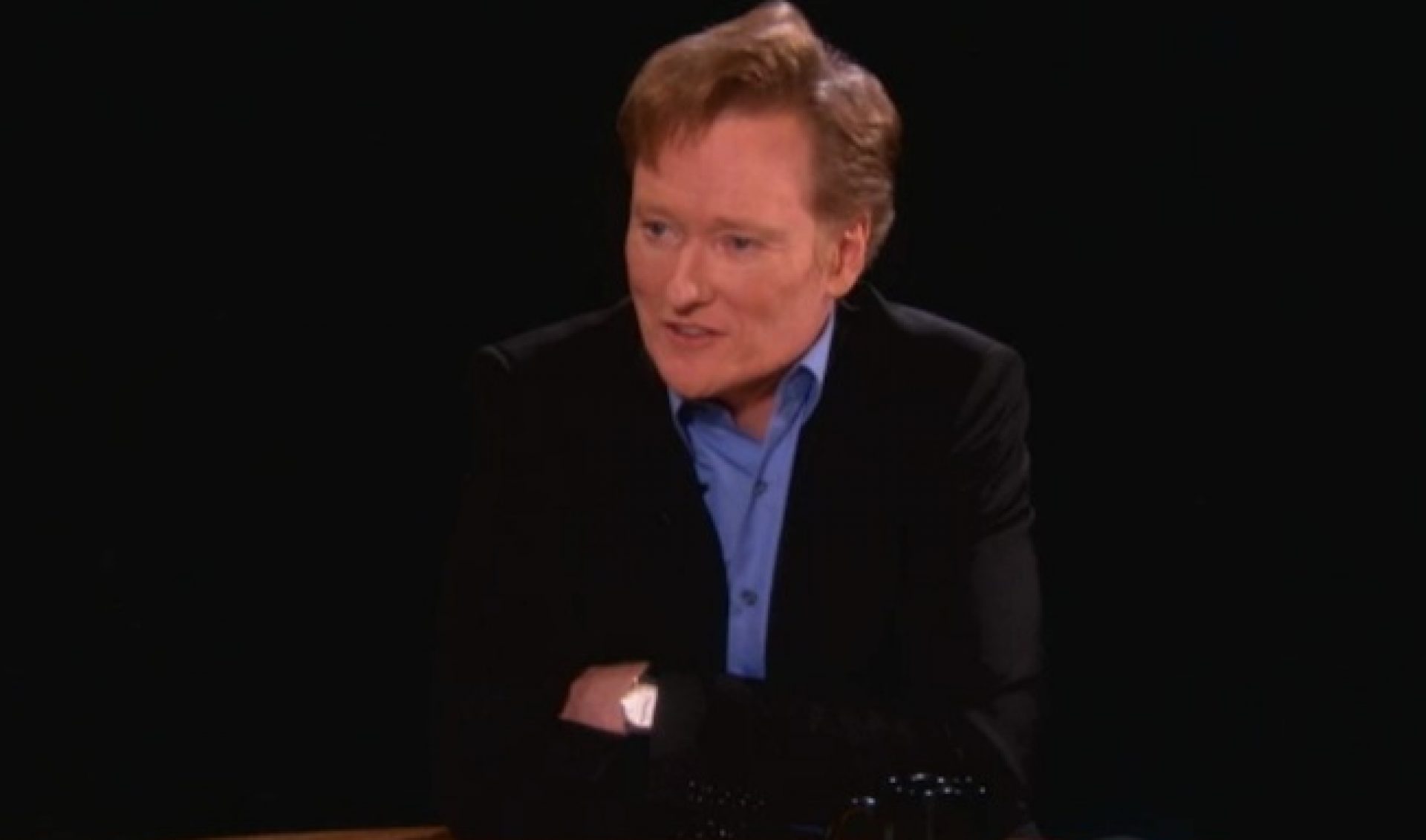 Conan O’Brien Gets His Charlie Rose on in Celebrity Interview Web Series