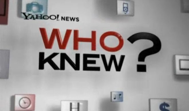 Did You Know Yahoo’s ‘Who Knew?’ is up to 600 Episodes (and Counting)?