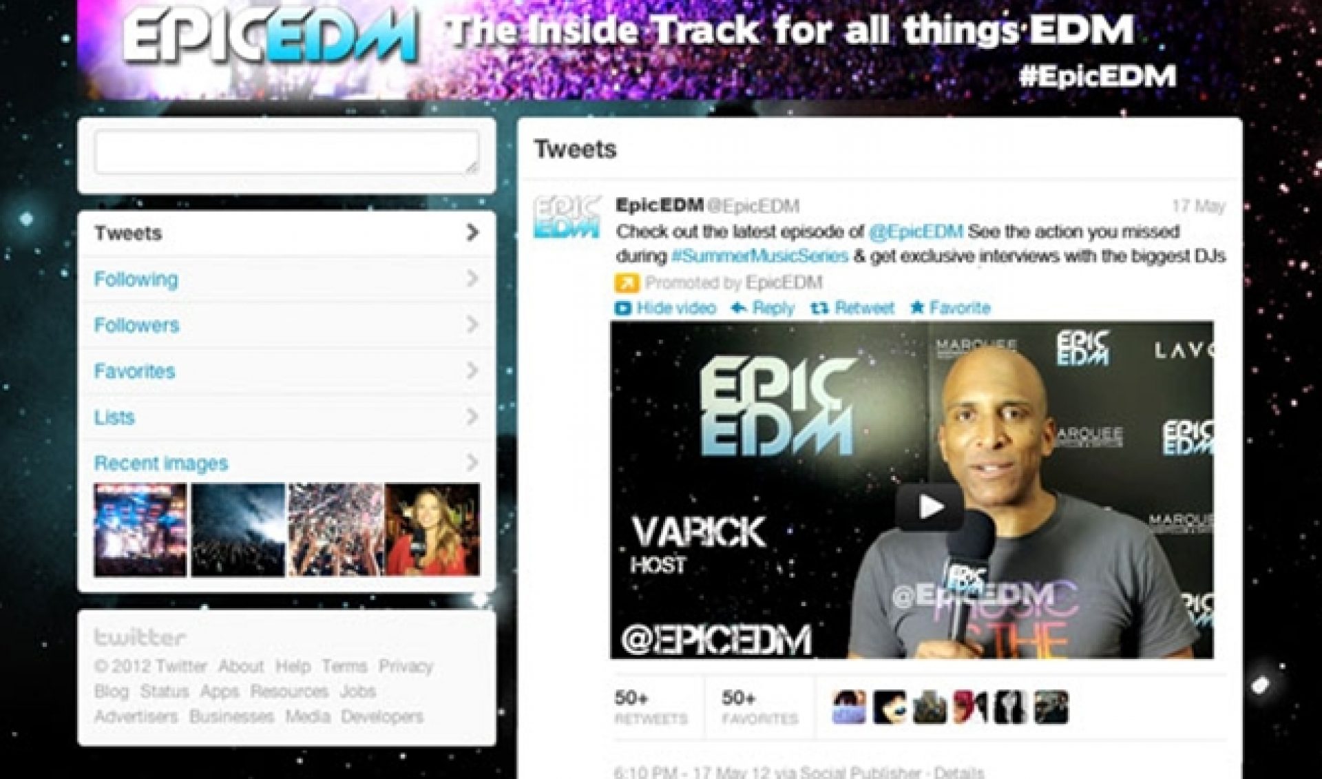 Music Show EpicEDM To Be First Original Series Exclusive To Twitter