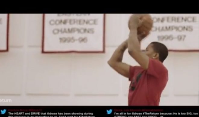 Derrick Rose Rehabs Injury In Adidas-Branded Web Series ‘The Return’