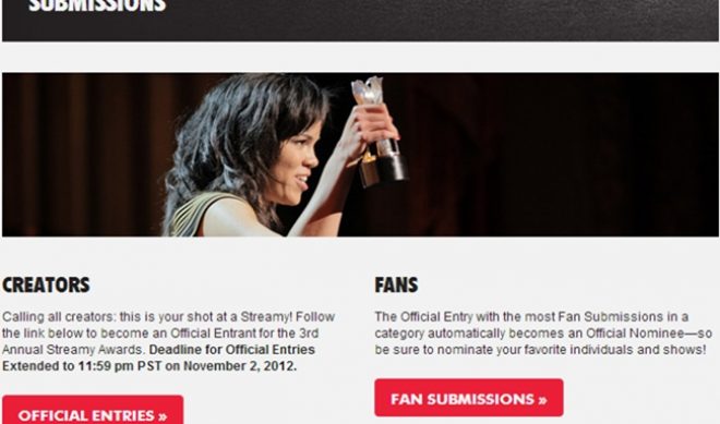 You Only Have One More Day To Submit To The Streamy Awards