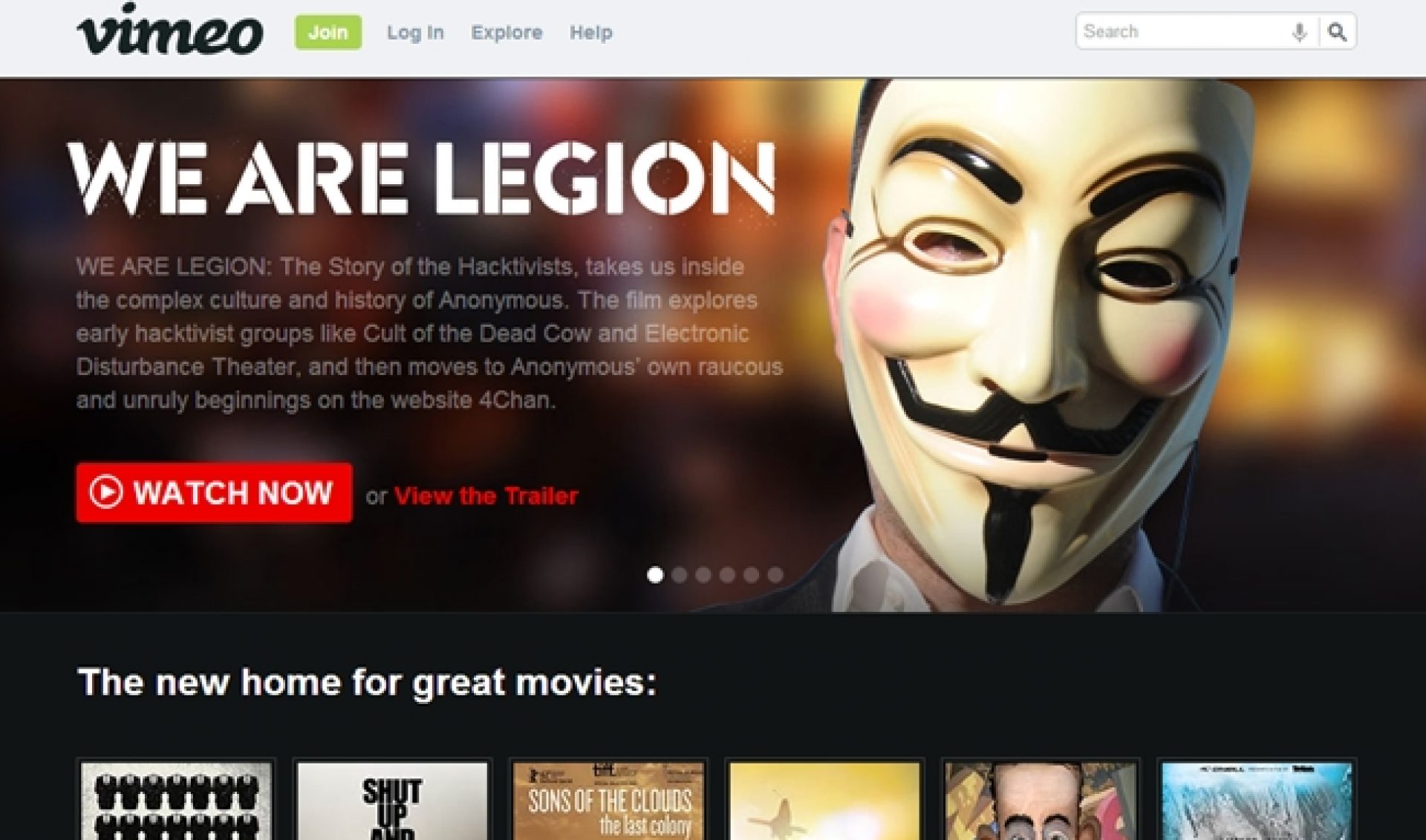 Vimeo’s Enterprising Pay-To-View Feature Begins With Six Indie Films