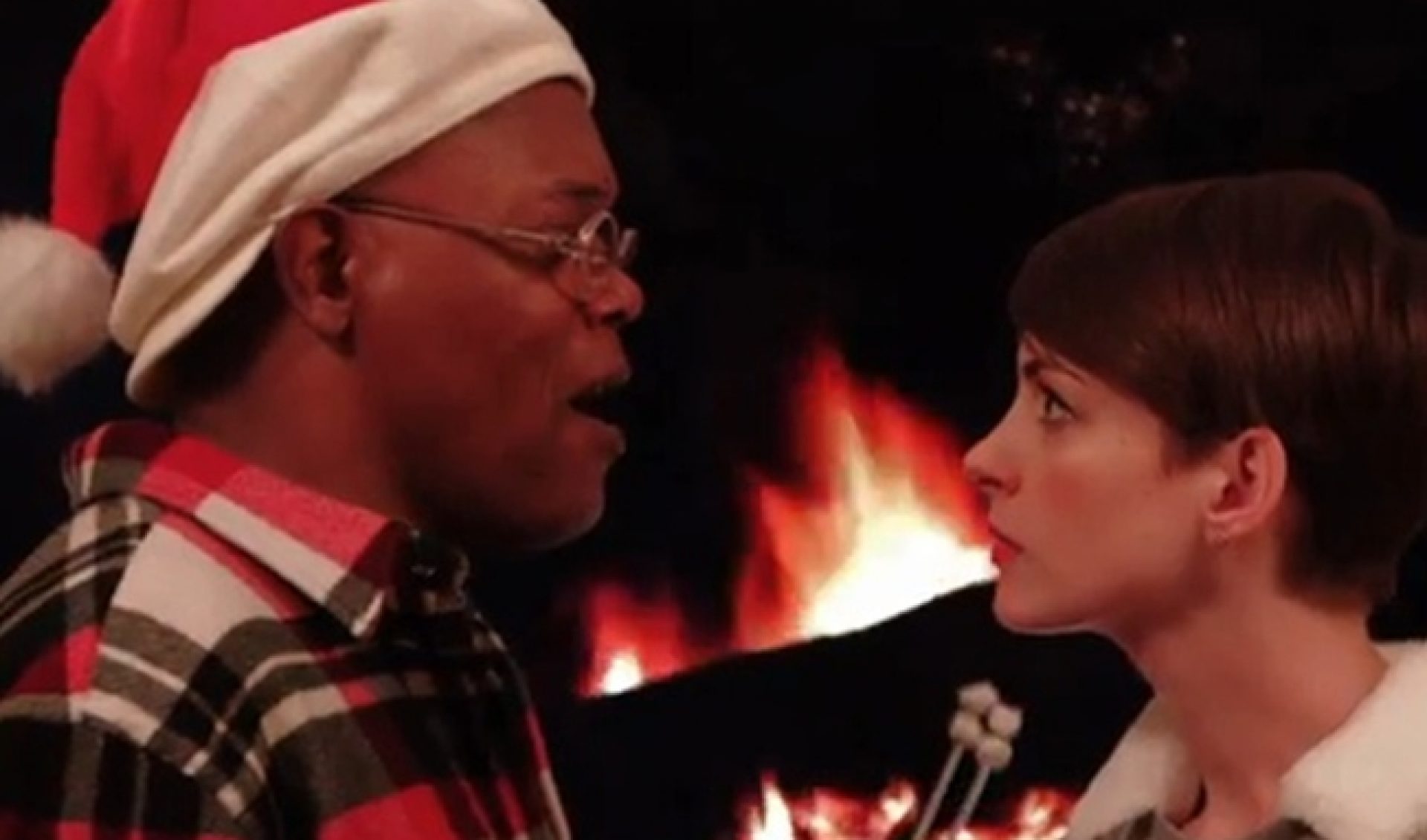 Samuel L Jackson And Anne Hathaway Are Sad On Funny Or Die