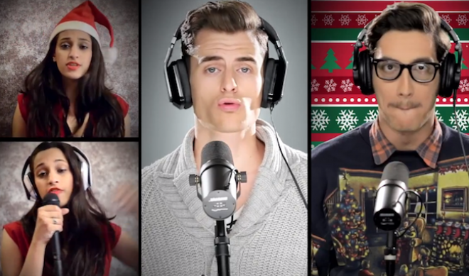 An A Capella YouTube Christmas Collaboration from Maker Studios