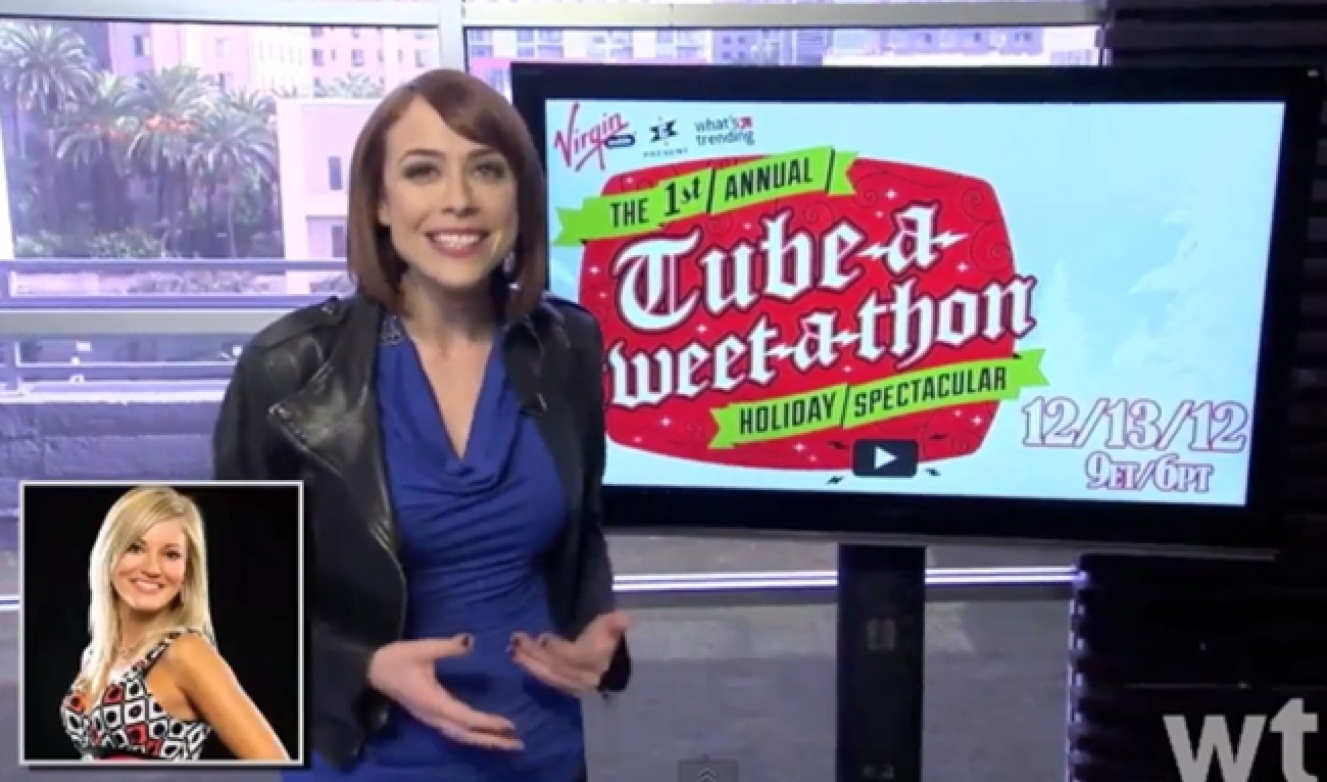 What’s Trending Hosting 20-Hour Star-Studded Holiday Tubeathon