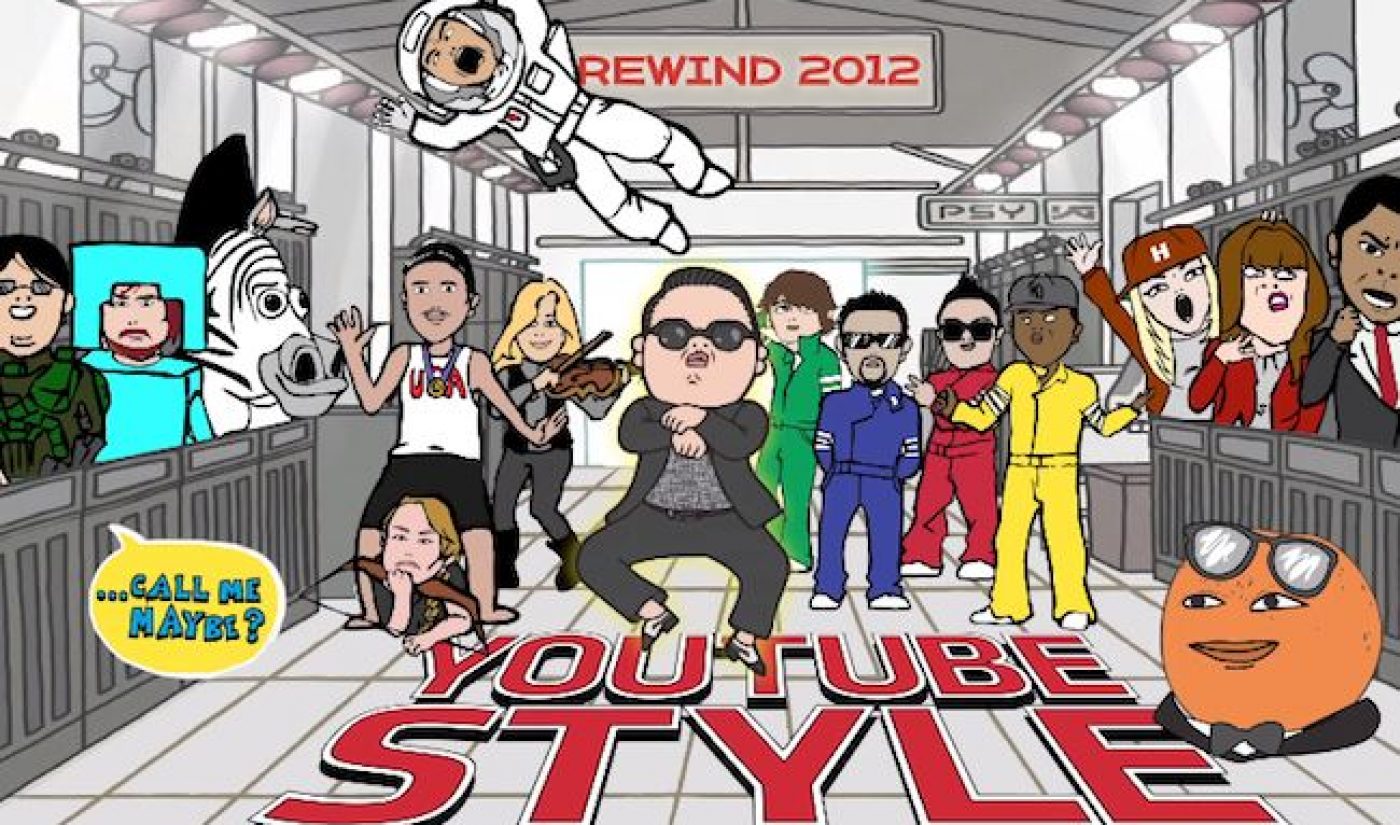 YouTube Releases Epic Video Collaboration to Recap 2012 #Rewind