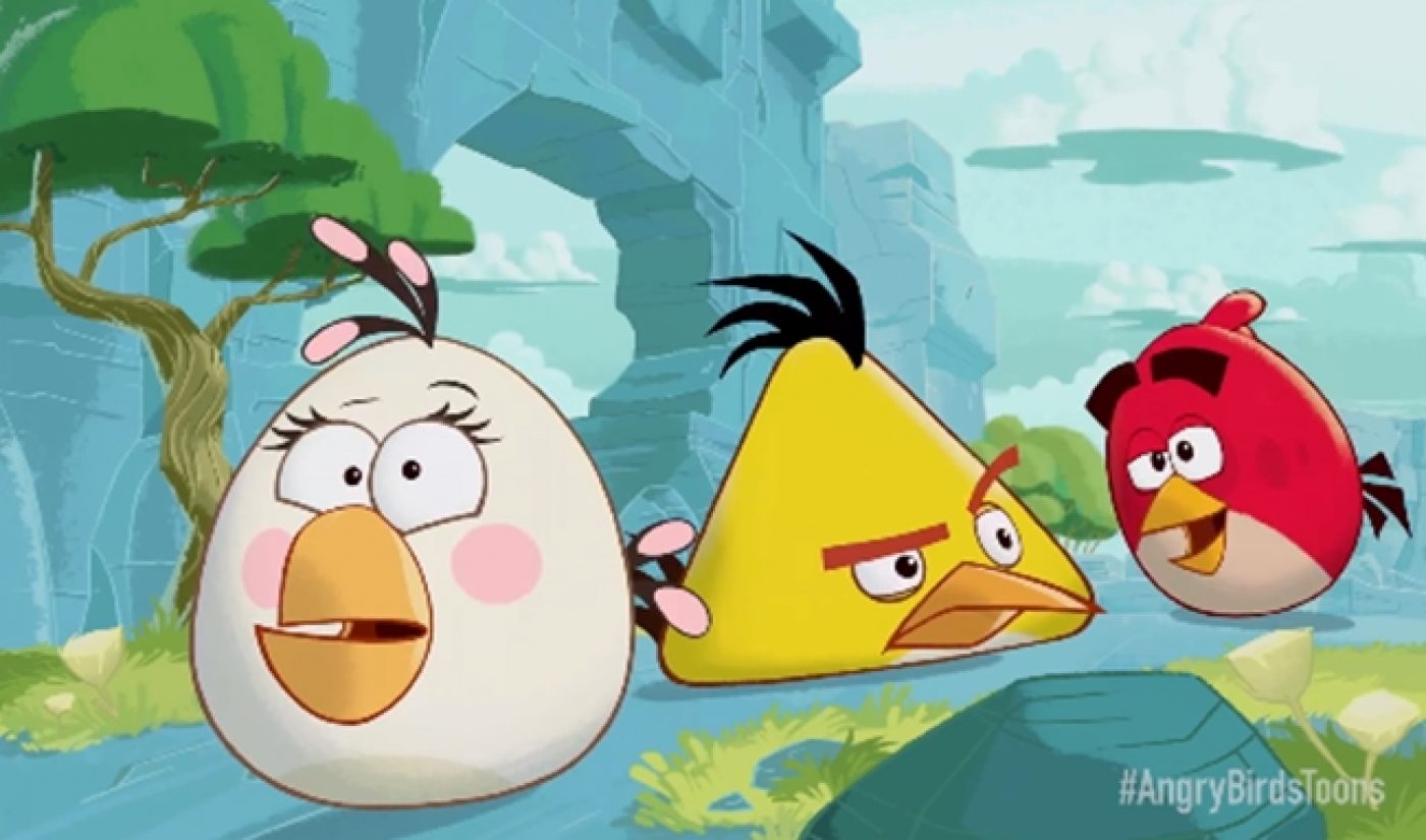 Angry Birds' To Become YouTube Cartoon