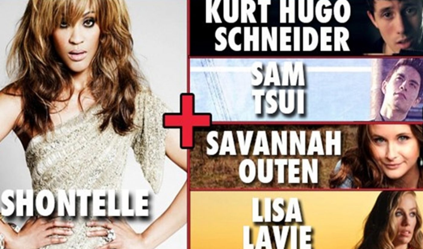 Shontelle/YouTube Streamys Performance Celebrates Big Voices