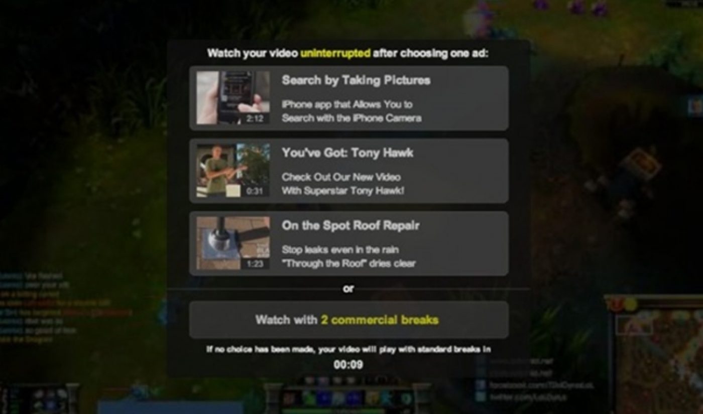 Choosing Pre-Roll Ads On YouTube Will Be More Impactful Than Hulu