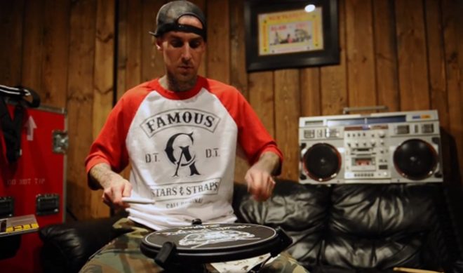 World-Class Drummer Travis Barker Provides Free Lessons On YouTube