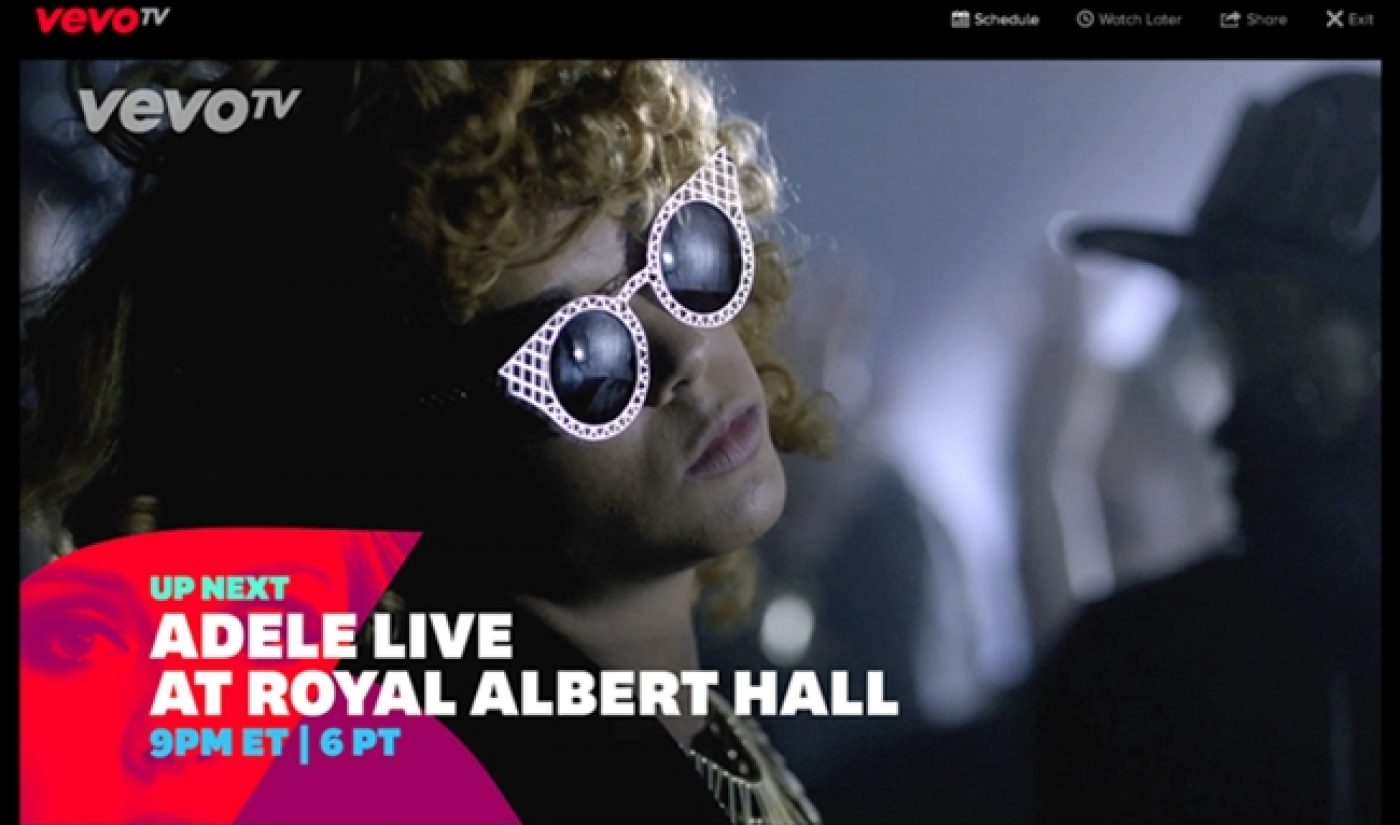 Music Videos To Play 24/7 With New Vevo TV Channel