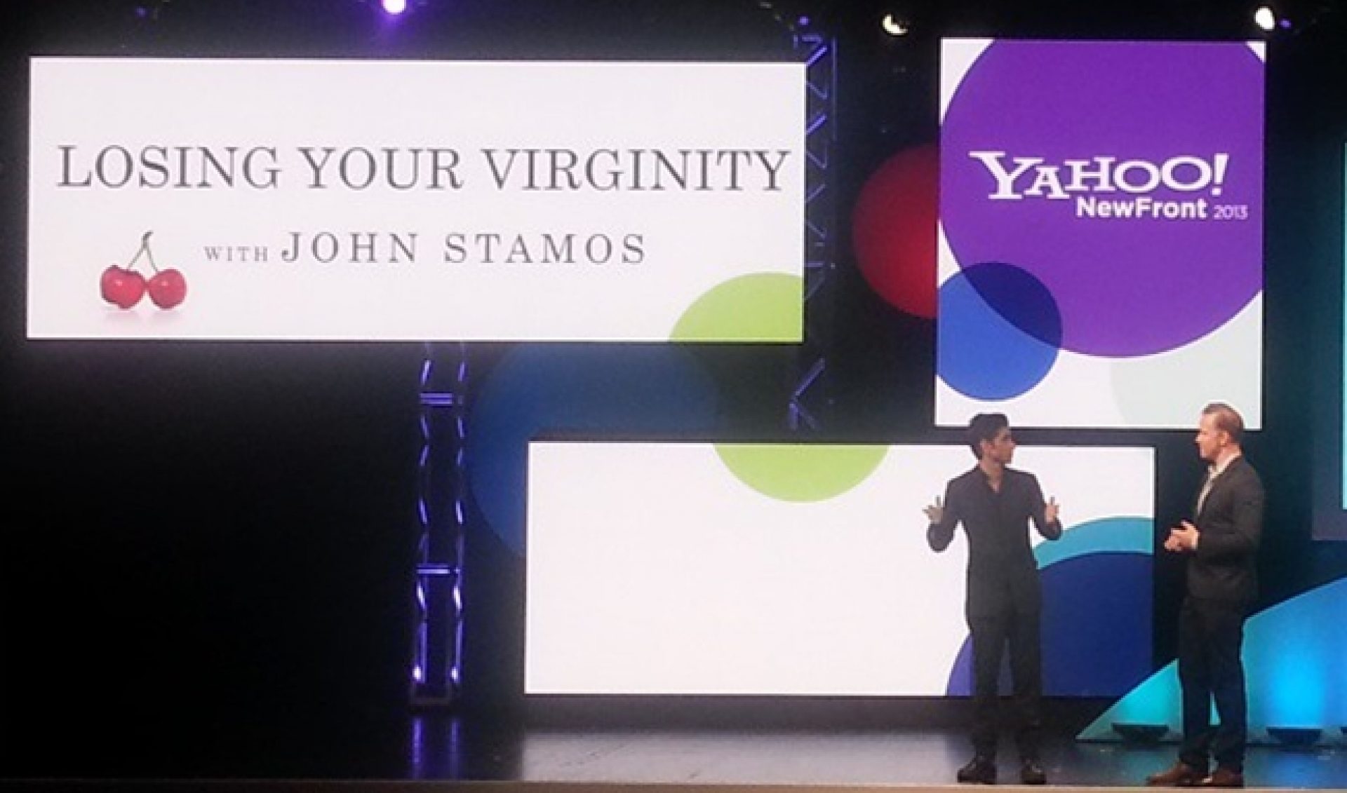 Ed Helms, John Stamos Help Yahoo Tout Upcoming Shows At Newfronts