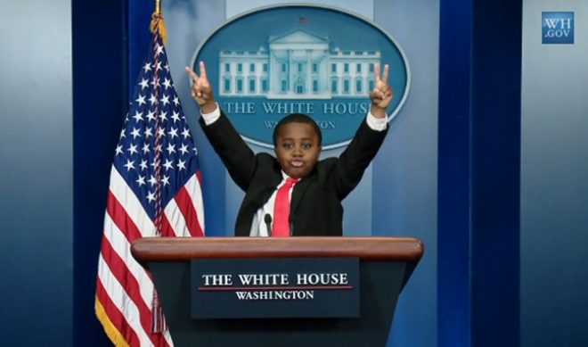 White House Officially Endorses Kid President