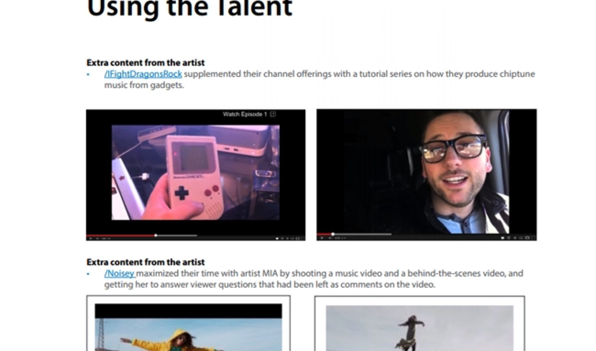 YouTube Specializes Creator Playbook For Individual Genres
