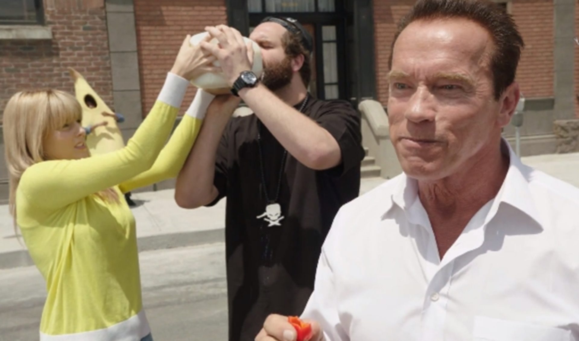 Arnold Schwarzenegger Pumps Us Up For YouTube Comedy Week
