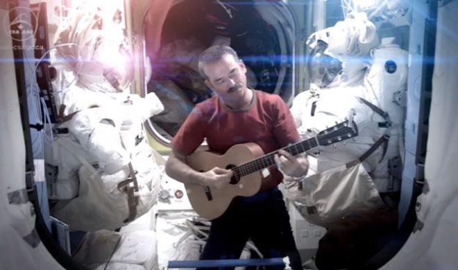 Chris Hadfield Concludes Space Vlogs With Brilliant Cover Song