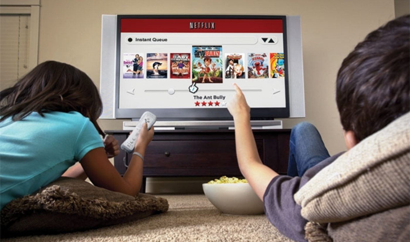 Netflix Accounts For Nearly One-Third Of US Internet Traffic At Home