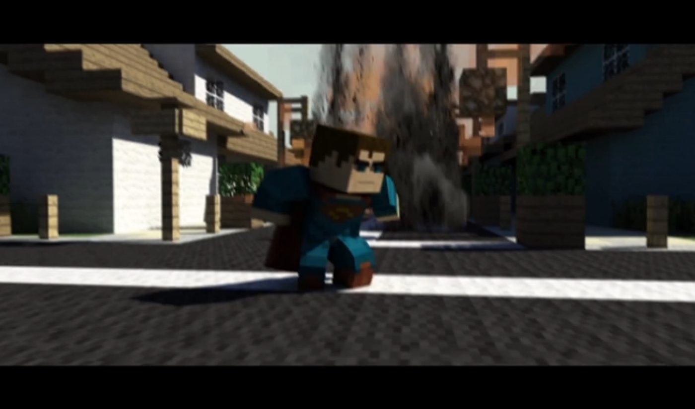 Machinima Highlights Minecraft Remake Of ‘Man Of Steel’ Trailer