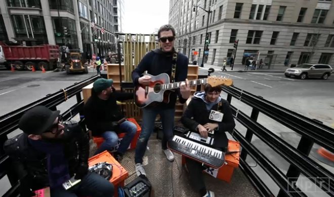 OK Go Plays Its Way Across DC In Mobile ‘Tiny Desk’ NPR Concert