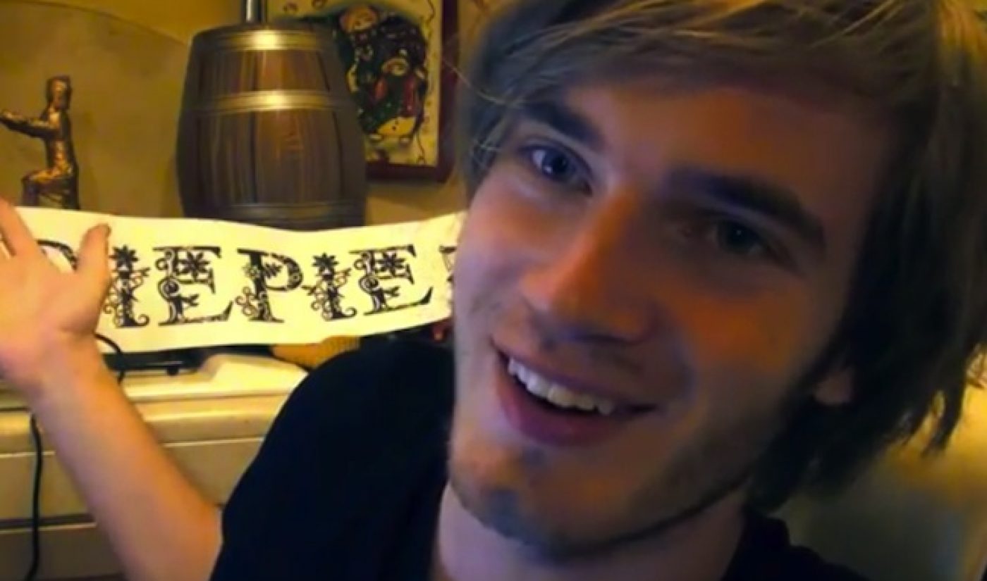 Tubefilter Weekly Top 50: PewDiePie Scores More YouTube Views Than Psy
