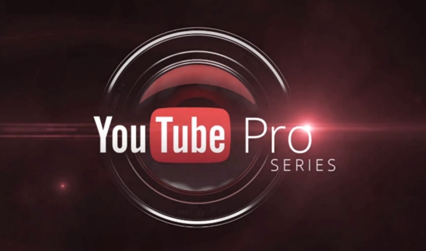 YouTube Launches Pro Series Featuring Advice From Top Creators
