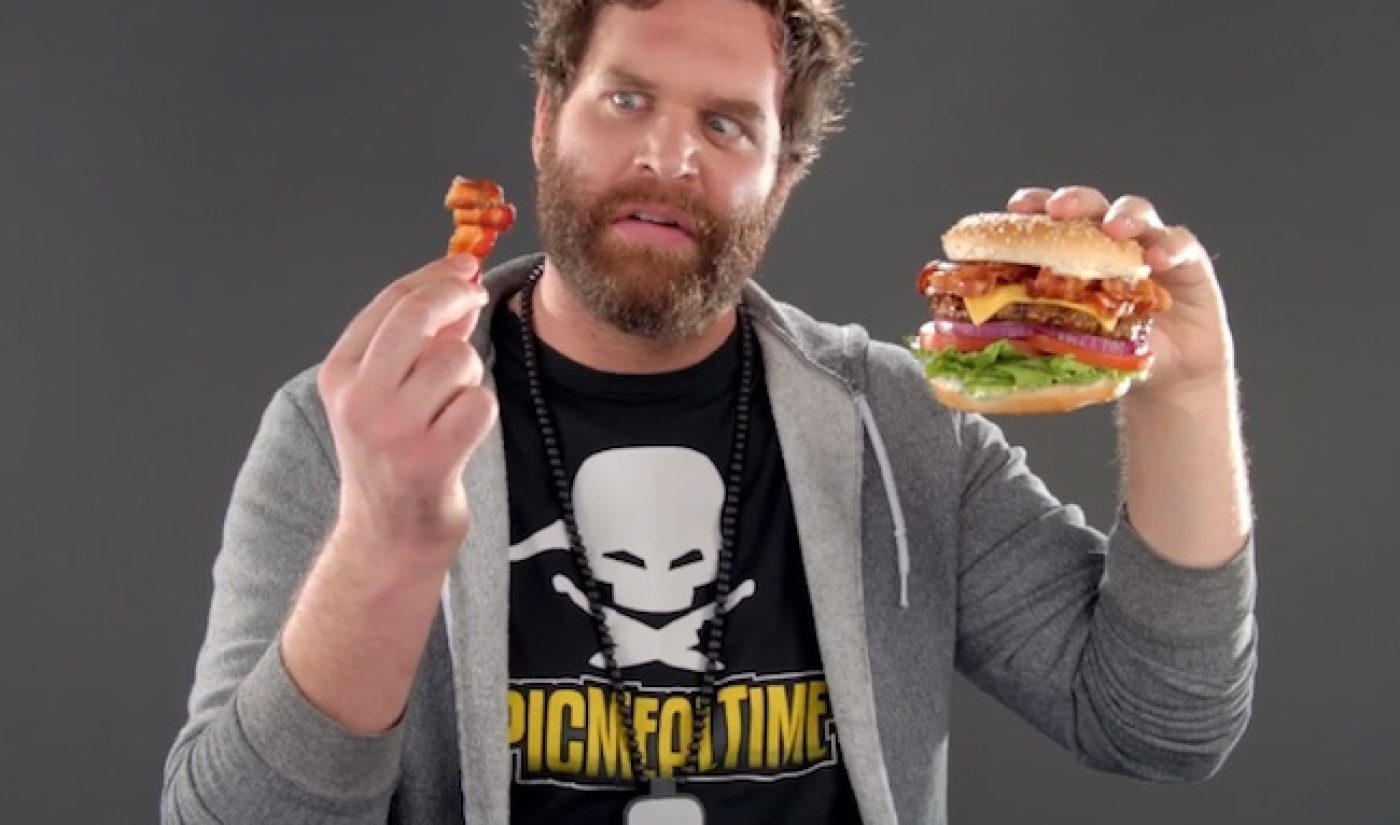Epic Meal Time Stars In TV Spot For Carl’s Jr., Bacon Included