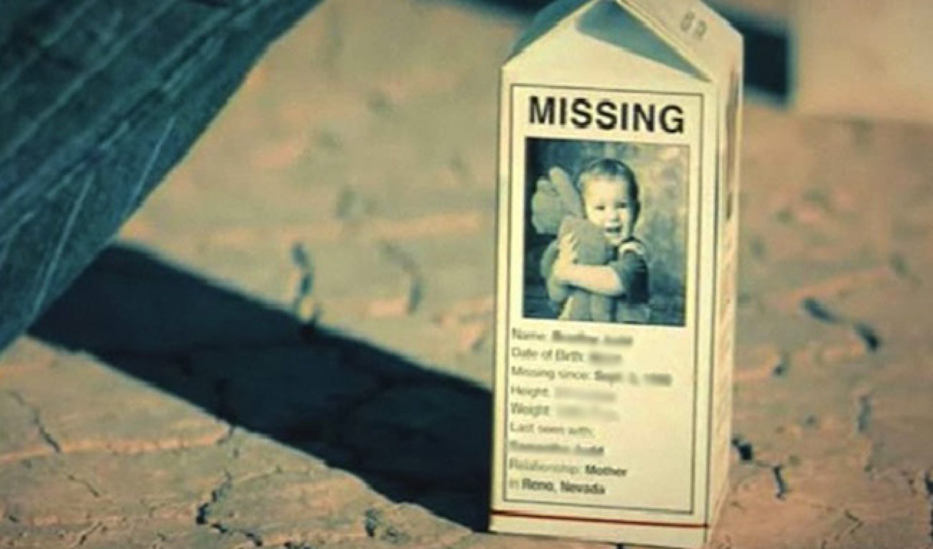 Missing child. Missing children on Milk cartons. Missing children. Missing meaning.