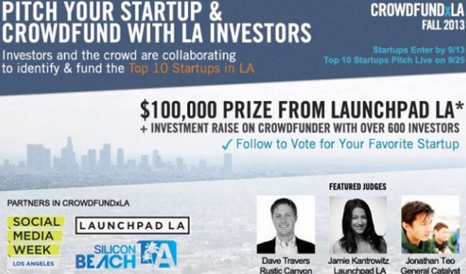 Crowdfunder Searching For Top Startups To Pitch At #SMWLA