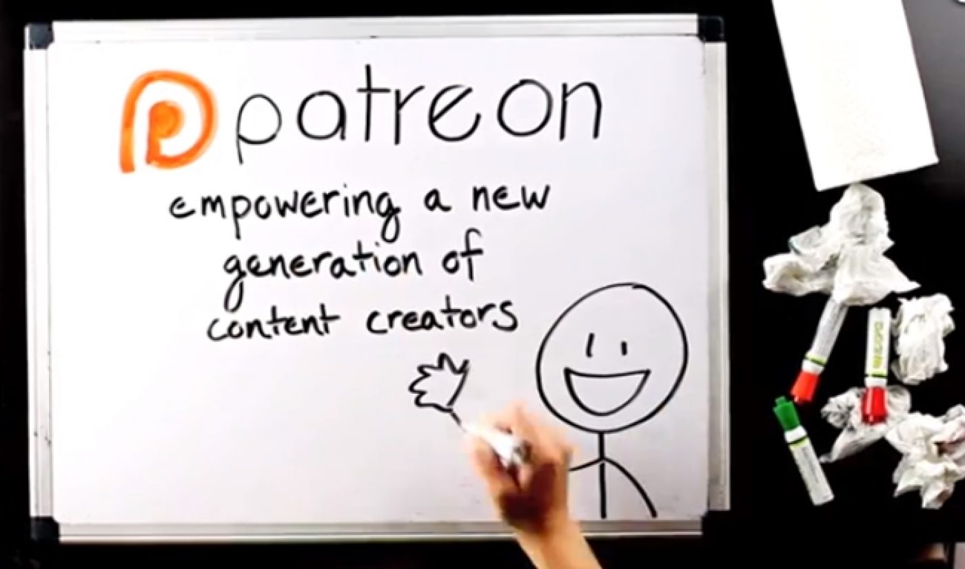 Patreon Raises $2.1 Million To Provide Another Fundraising Platform