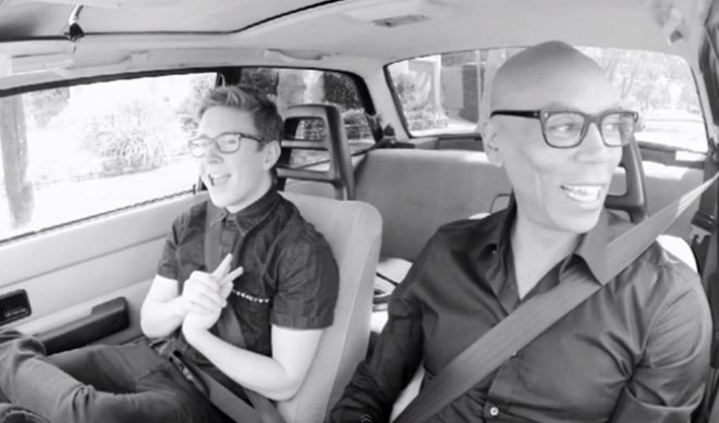 RuPaul Picks Up Tyler Oakley In New ‘RuPaul Drives’ Web Series