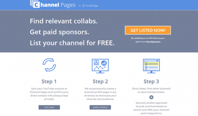 YouTubers Can Find Collaboration Partners With Channel Pages Service