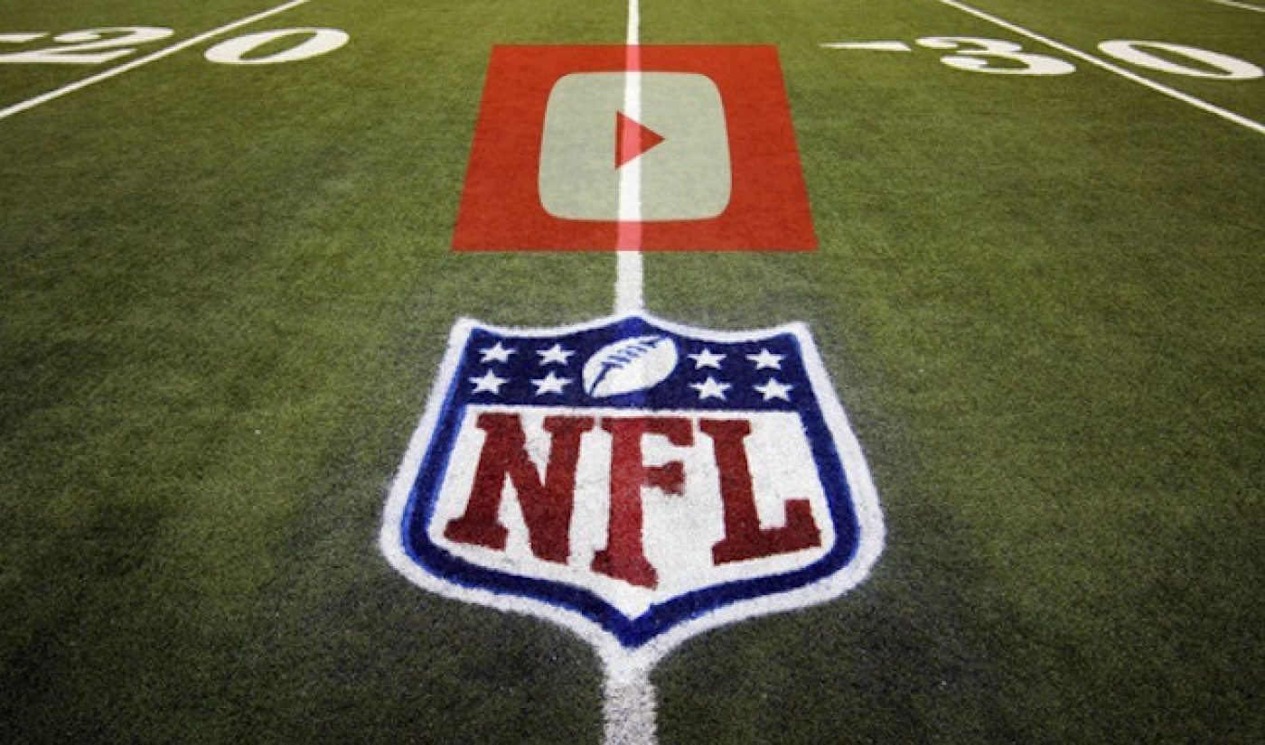 NFL Games Won’t Be Live Streamed On YouTube Anytime Soon