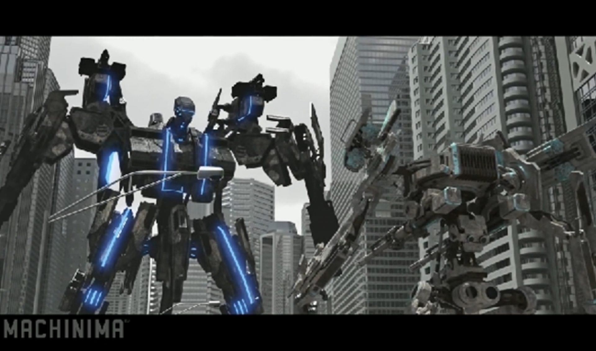 Machinima Imagines The PS4 And Xbox One As Huge Robots