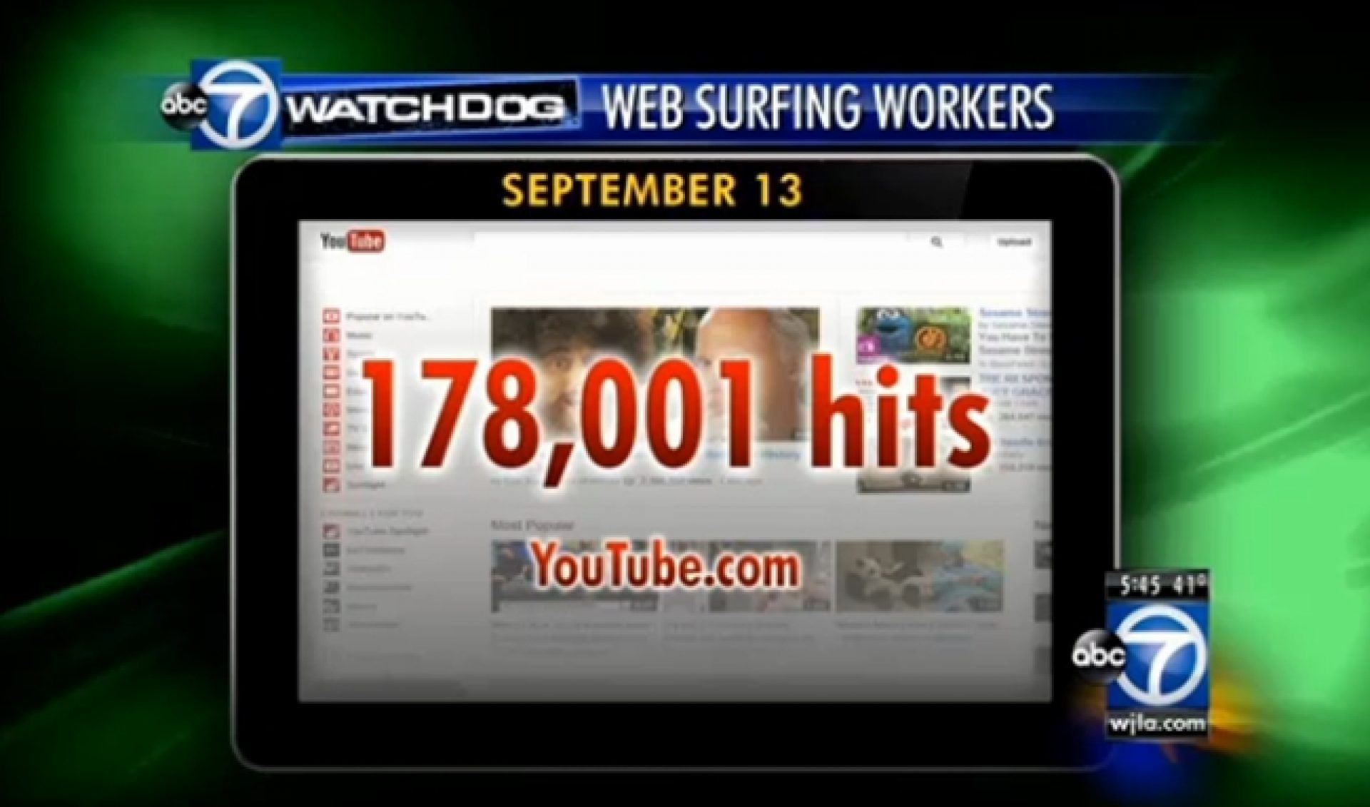 Government Employees Went To YouTube 178,000 Times In One Day