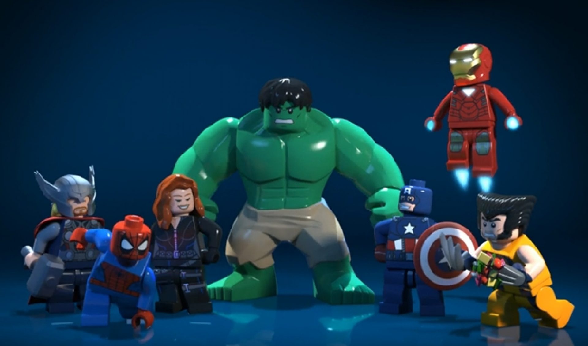 The Marvel Superheroes Come To Disney.com…In Lego Form