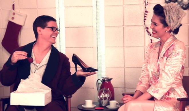 Jack Vale, Brittani Louise Taylor Show Off The Many Uses Of Pump Shoes