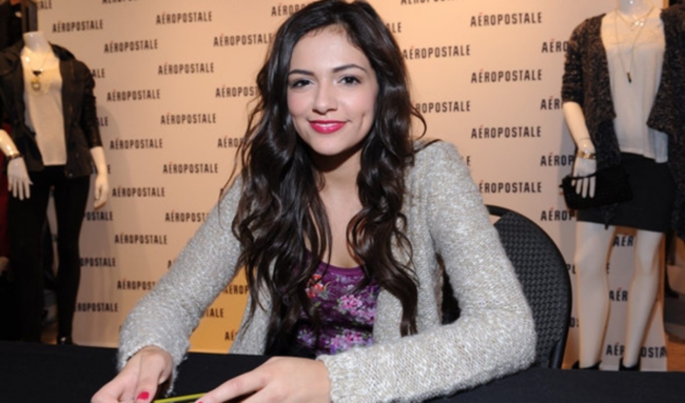 YouTuber Bethany Mota Shows Off Her Aeropostale Clothing Line