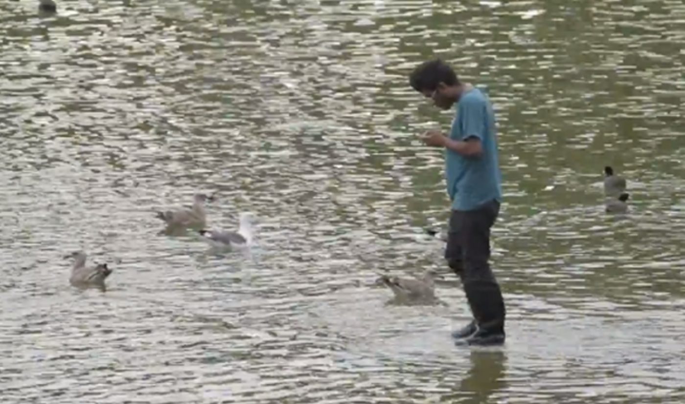 I Have No Idea How MagicOfRahat Pulled Off This Water Walk Prank