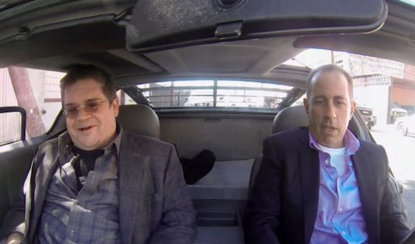 Crackle Re-Ups Jerry Seinfeld’s ‘Comedians In Cars’ For Another Season