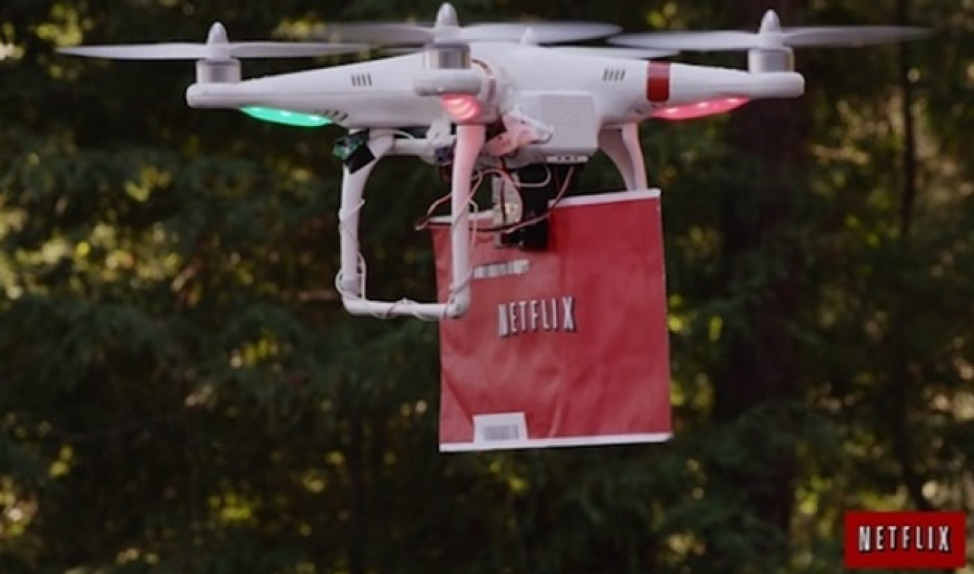 Netflix’s ‘Drone 2 Home’ Video Takes A Swipe At Amazon