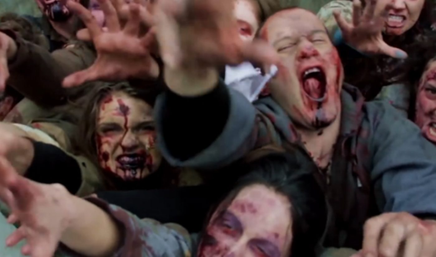 Zombies Scare The Crap Out Of New Yorkers In ‘Walking Dead’ Prank