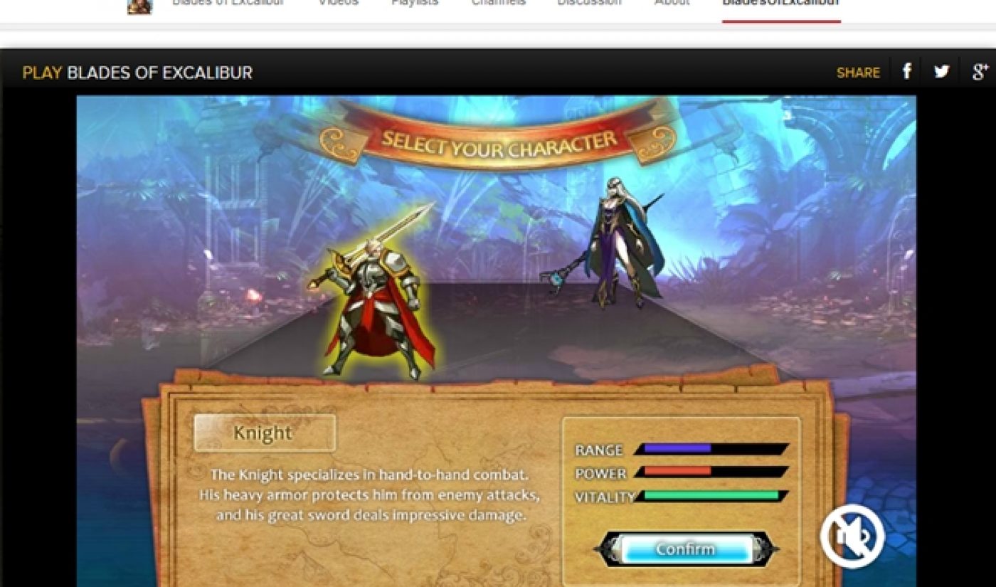 ‘Blades Of Excalibur’ Is A Video Game That Is Playable On YouTube