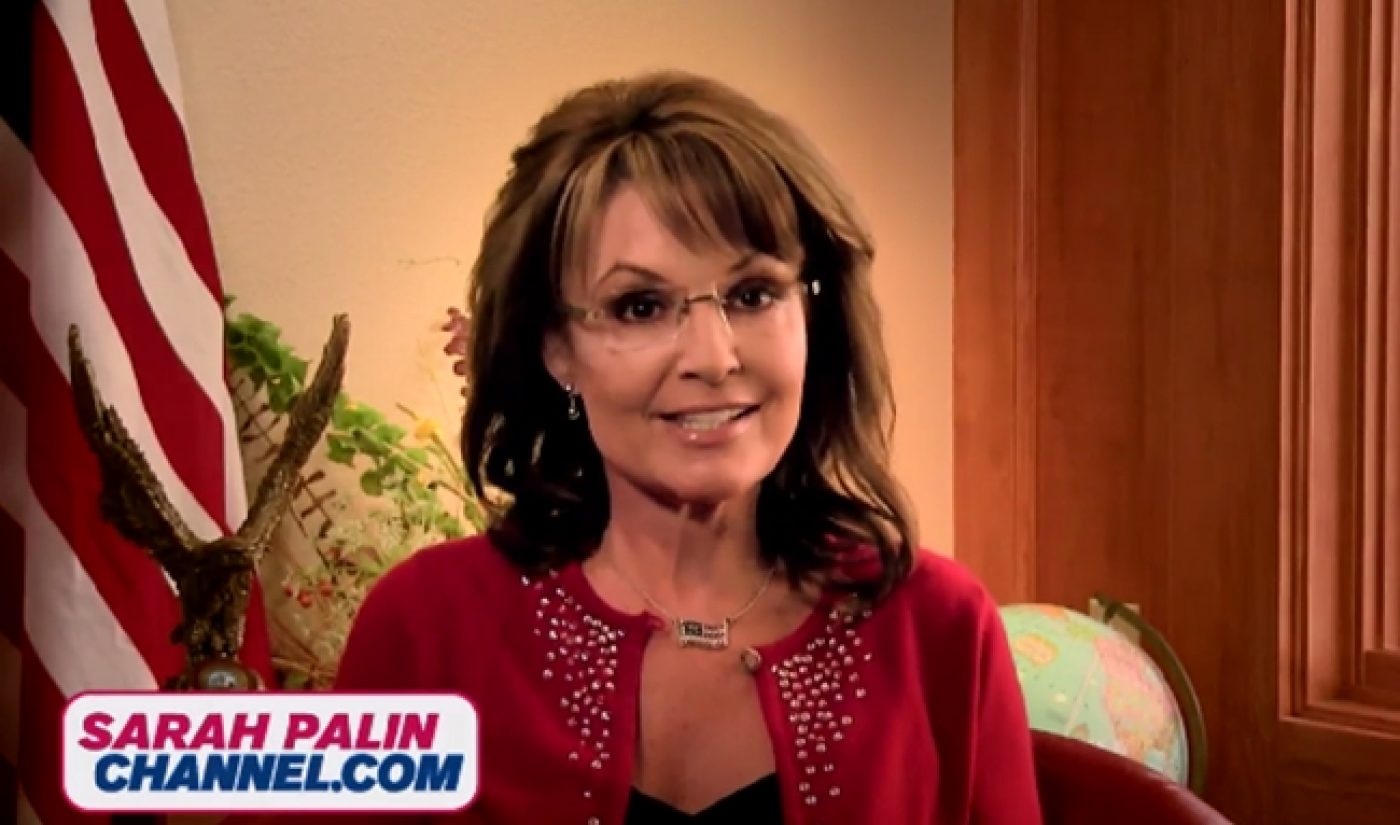 Sarah Palin Comes Online With Subscription-Based Web Channel