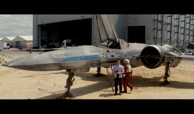 J.J. Abrams Unveils New ‘Star Wars’ X-Wing For Omaze Campaign